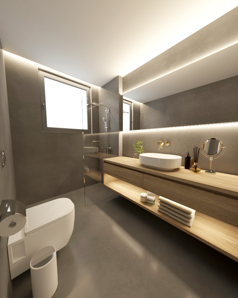 Soft-lit Dressing Room Wardrobes